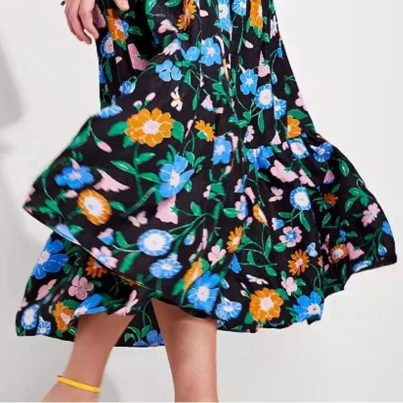 Kate Spade Floral Garden Cloqué Skirt - Picture 4 of 15